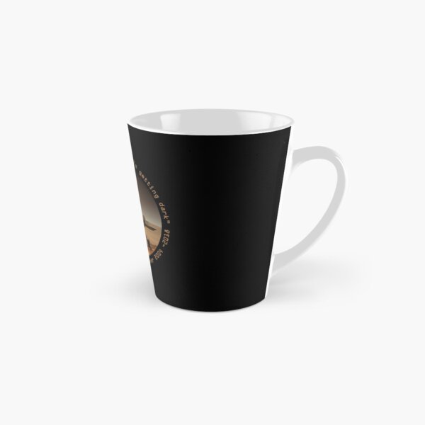 Nasa Mars Opportunity Rover 2004-2018. My battery is low and it's getting dark. Tall Mug
