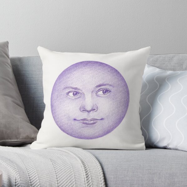 Moon 2025 emoji pillow