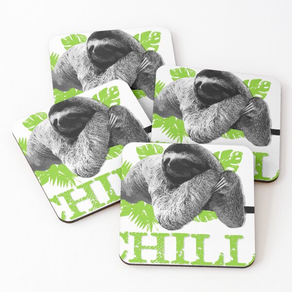 Item preview, Funny Sloth - Chill designed and sold by Nartissima.