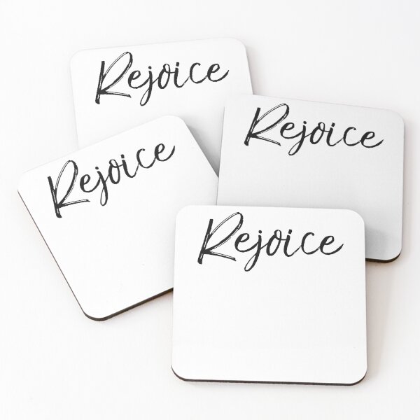 Item preview, Rejoice Christian Quote designed and sold by TNDesignStudio.