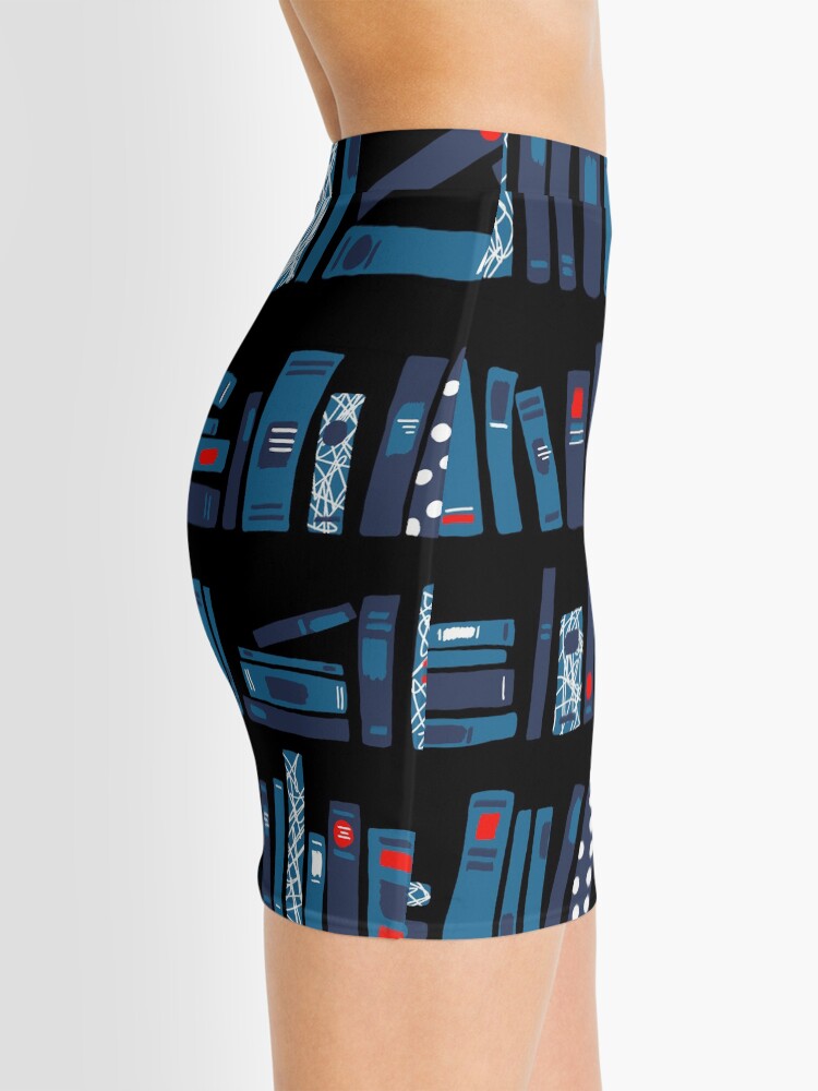 Alternate view of Keep Reading. Black. Mini Skirt