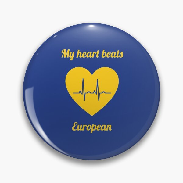 Item preview, My heart beats European - Brexit designed and sold by KiwiBrush.