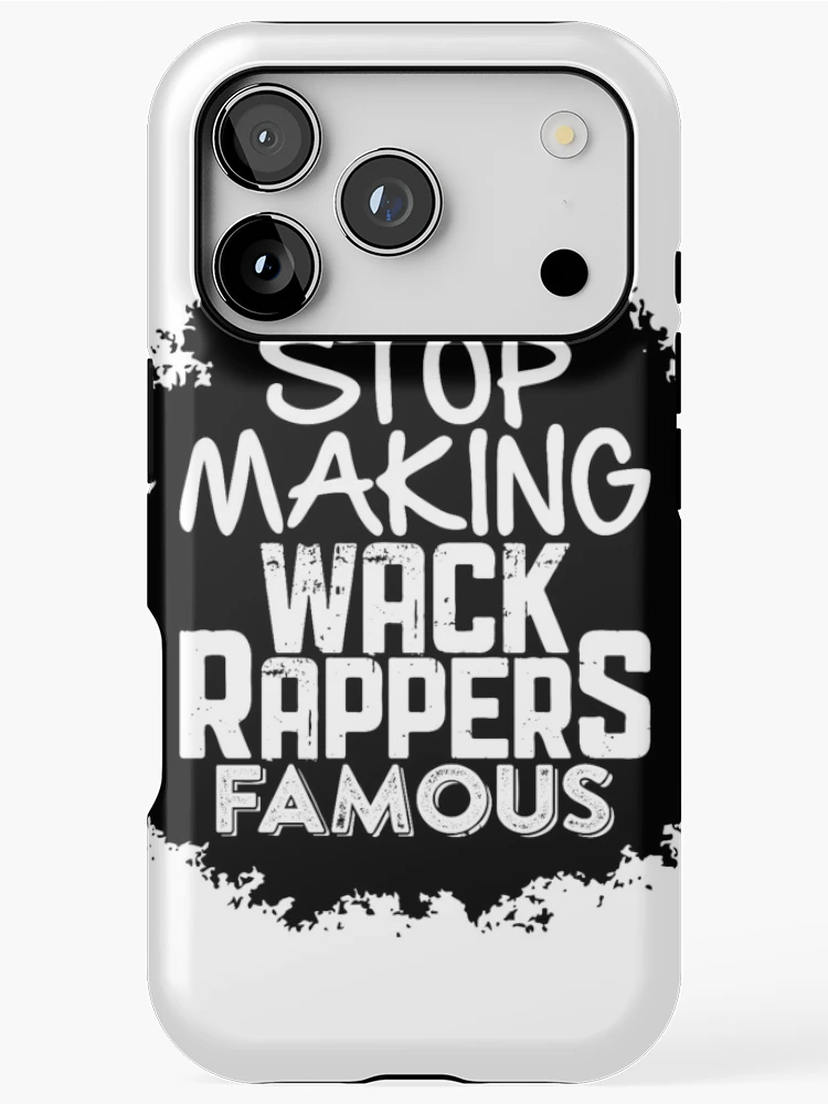 Thumbnail 1 of 4, iPhone Case, Stop Making Wack Rappers Famous designed and sold by HHGA.