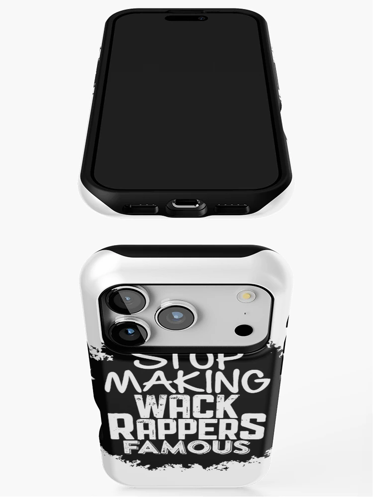 Thumbnail 3 of 4, iPhone Case, Stop Making Wack Rappers Famous designed and sold by HHGA.