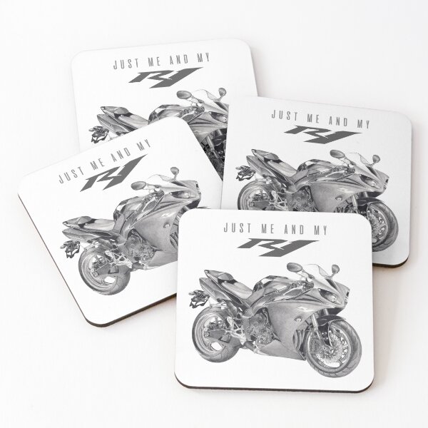 Item preview, Yamaha R1 - pencil hand drawn designed and sold by Kate Jasik.