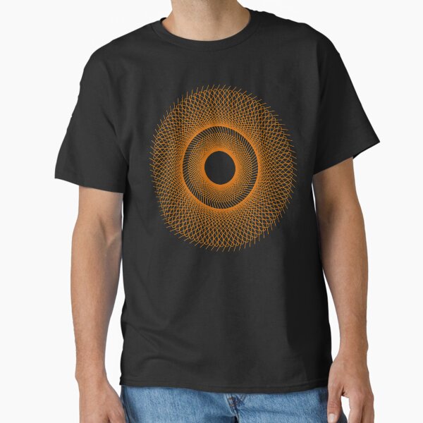 Item preview, Orange wireframe pattern designed and sold by chuanartstation.