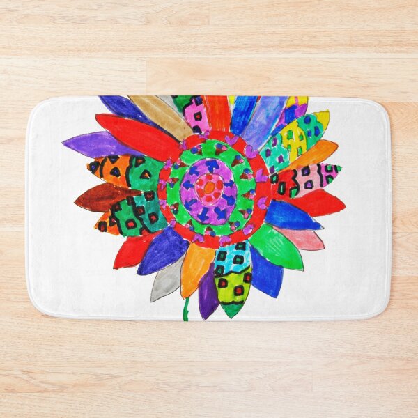Item preview, Flower Colorful Mandhala designed and sold by azimaplace.