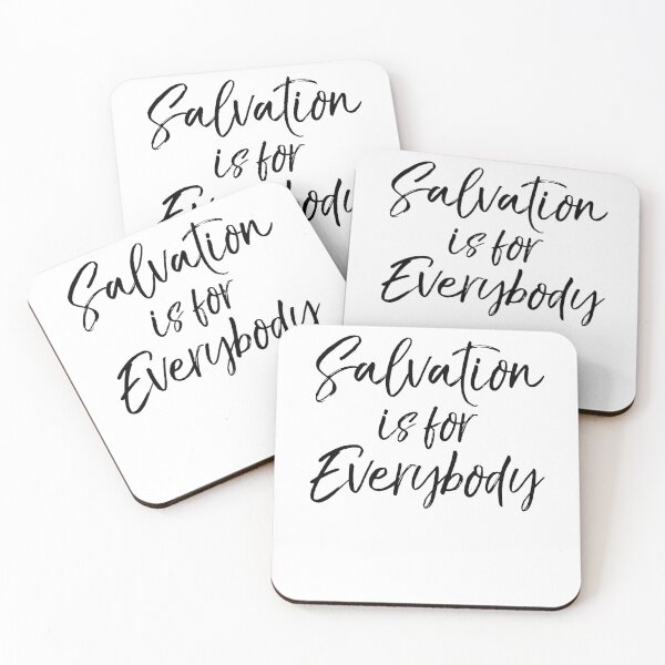 Item preview, Salvation is For Everybody Christian Quote designed and sold by TNDesignStudio.