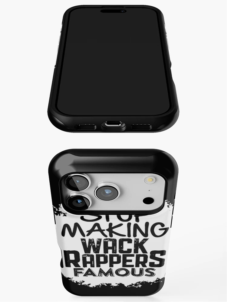 Thumbnail 3 of 4, iPhone Case, Stop Making Wack Rappers Famous designed and sold by HHGA.