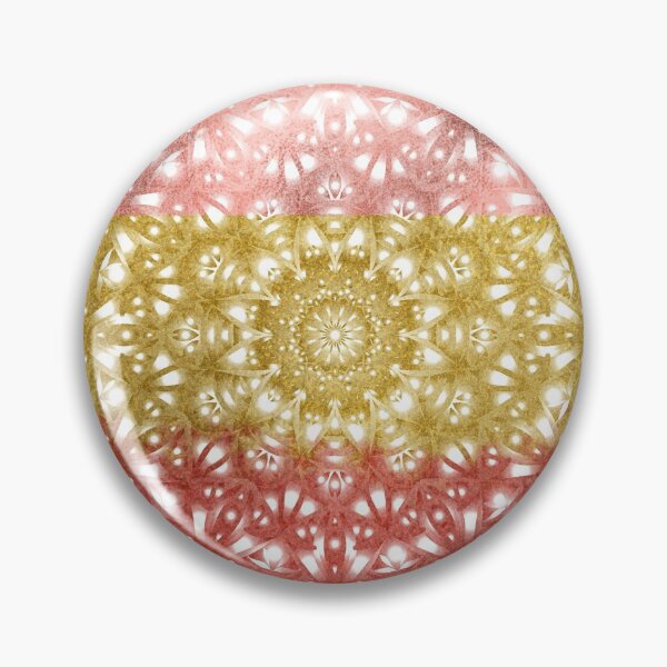 Item preview, Tri-Color Foil Mandala designed and sold by subidesigns.
