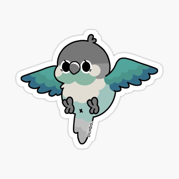 Item preview, Flying Conure - Turquoise GCC designed and sold by blirbos.