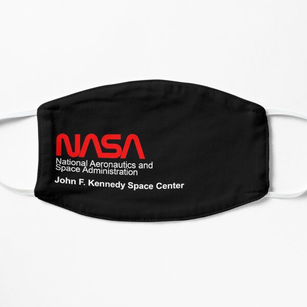 NASA Capsule (Space Voyager) ALL-BLACK Flat Mask