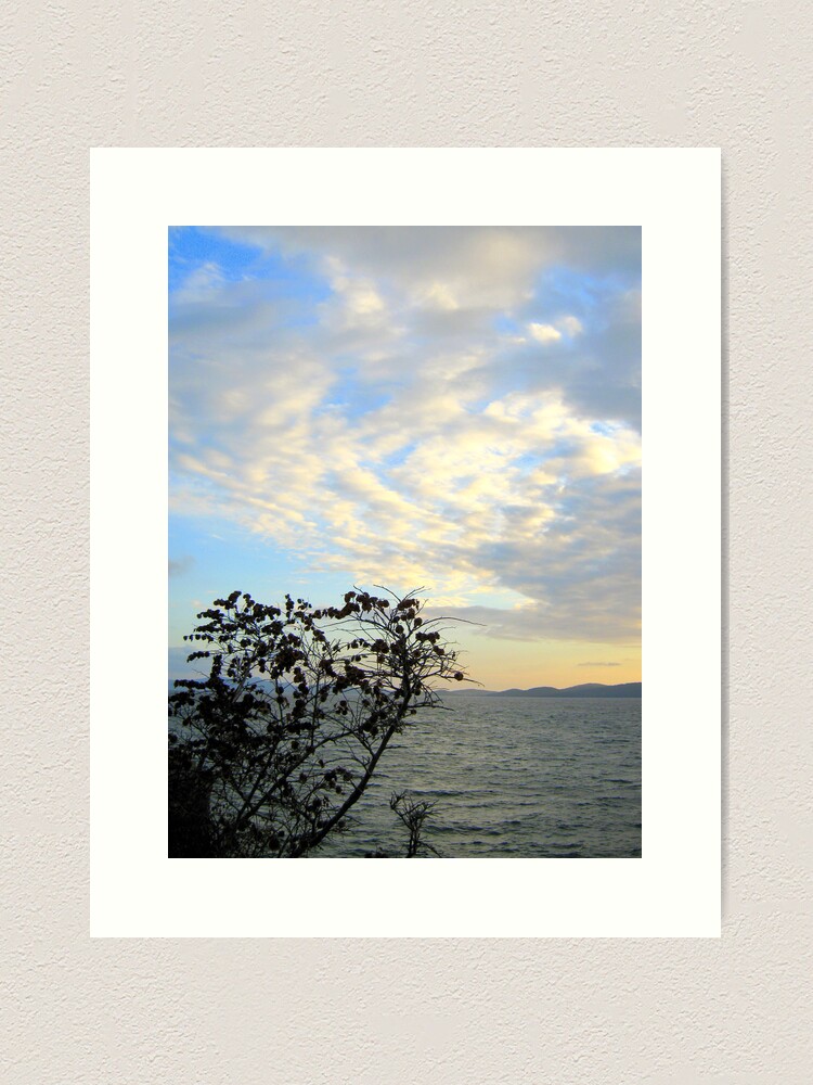 Thumbnail 1 of 3, Art Print, Just After Sunset designed and sold by TatianaMichaela.