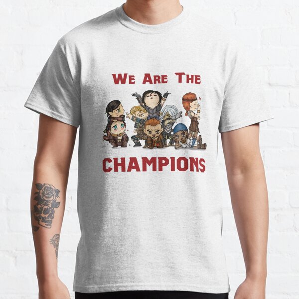 We Are The Champignons My Friend Champion Pun Gift' Men's T-Shirt