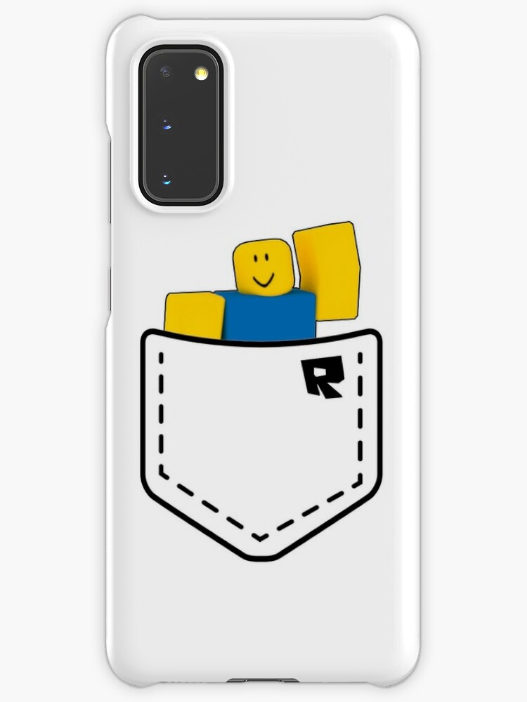 Roblox Pocket Noob Funny Meme Gamer Gift Case Skin For Samsung Galaxy By Nice Tees Redbubble - how to be a noob on roblox mobile