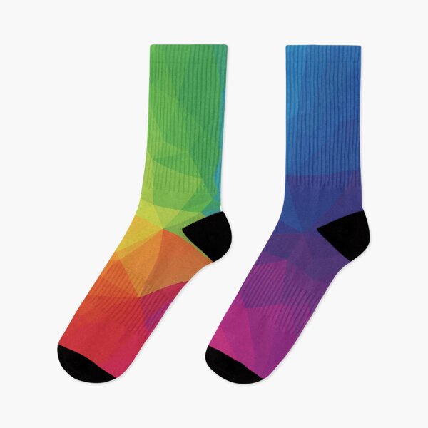 Item preview, Rainbow Geometric Shapes designed and sold by Rainbows Galore.