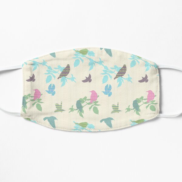 Shetland Starling - Turquoise/green leaf Mask