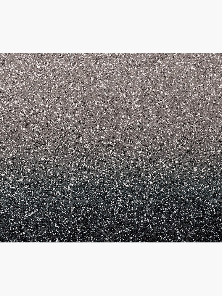 Black Ombré Glitter by speckled