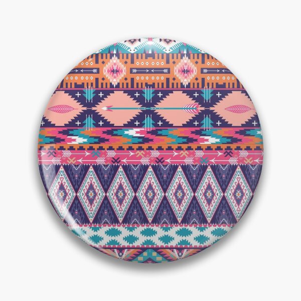 Item preview, Pastel Azteca Tribal Geométrica designed and sold by Rainbows Galore.