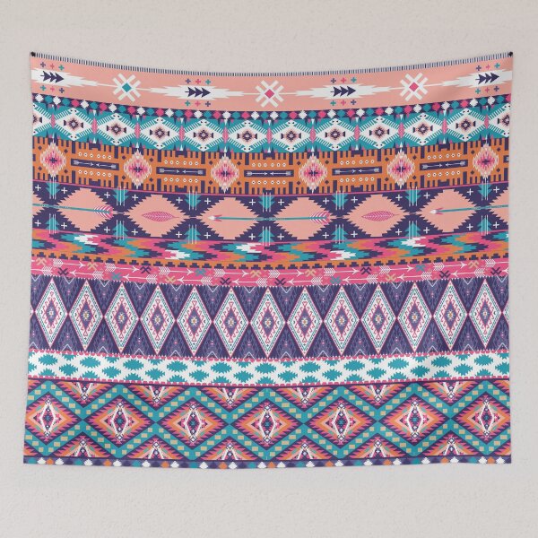 Item preview, Pastel Aztec Tribal Geometric designed and sold by Rainbows Galore.