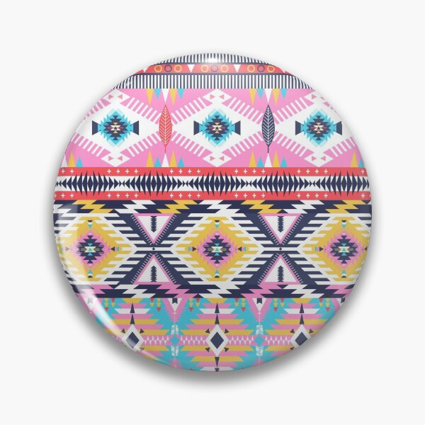 Item preview, Geométrico tribal azteca brillante designed and sold by Rainbows Galore.