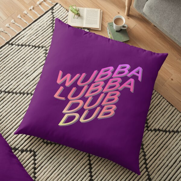Rick Sanchez Morty, Wubba Lubba Dub Dub Floor Pillow