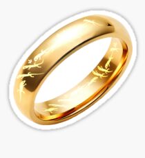 Reptile Ring to Rule Them All Sticker