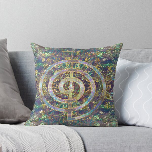 Item preview, Gold Choku Rei Symbol and Reiki Precepts designed and sold by Nartissima.