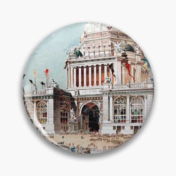 Item preview, Vintage 1893 Chicago World's fair expo  designed and sold by aapshop.