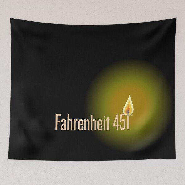 Item preview, Fahrenheit 451 designed and sold by filmsandbooks.