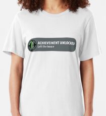 Camiseta ajustada Logro desbloqueado