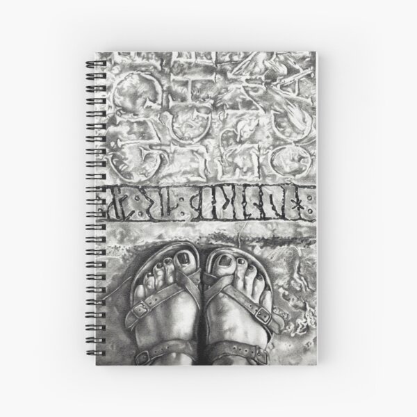 Art Beneath Our Feet Project - Gotland Spiral Notebook