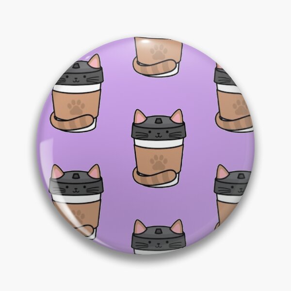 Item preview, Lindo y lindo patrón de taza de café Kawaii Kitty designed and sold by Robert  Townsend.