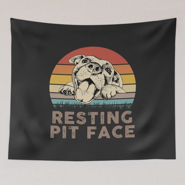 Item preview, Resting Pit Face designed and sold by mydesigns15.