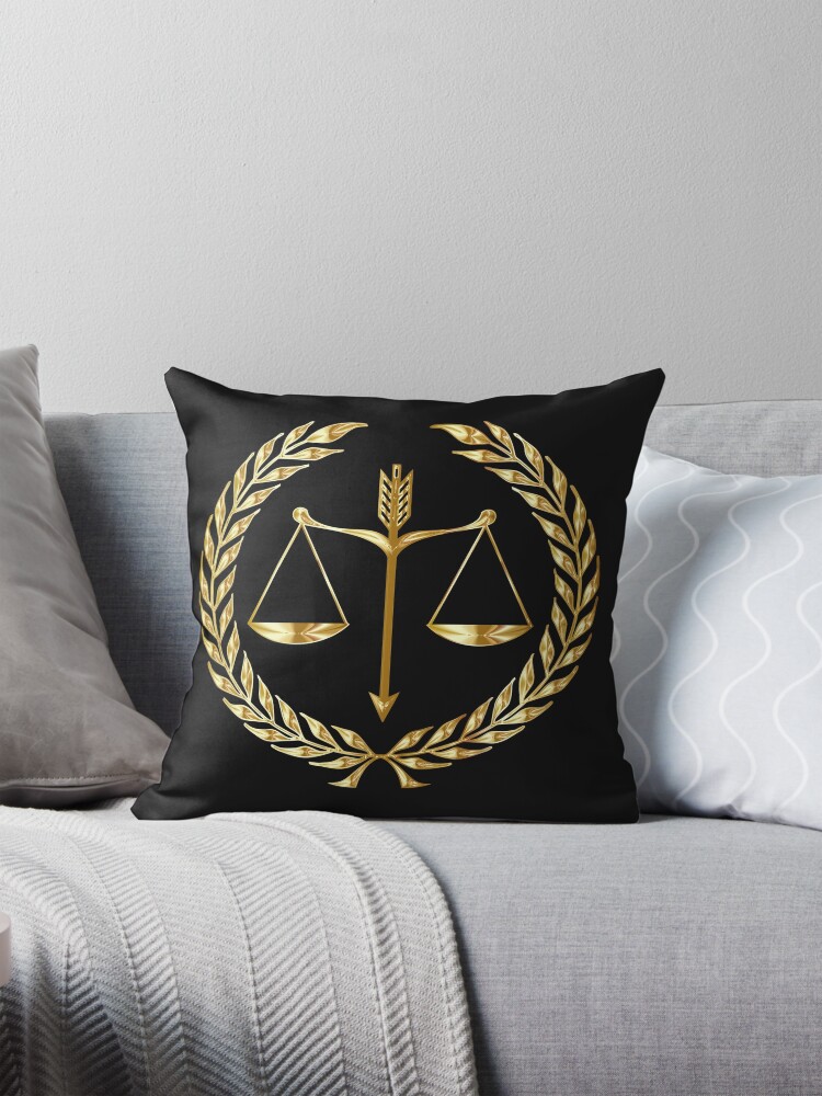 Scales of Pillow for Sale by shaggydawgg Redbubble