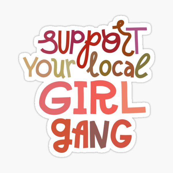 Girl gang Sticker