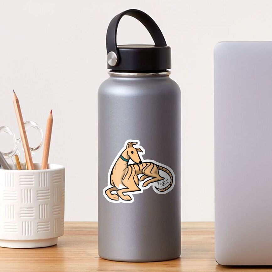 Greyhound Custom - Parker Sticker
