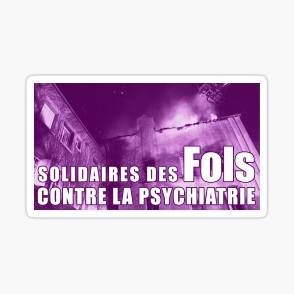 Item preview, united in fools against psychiatry designed and sold by Fiburnin.