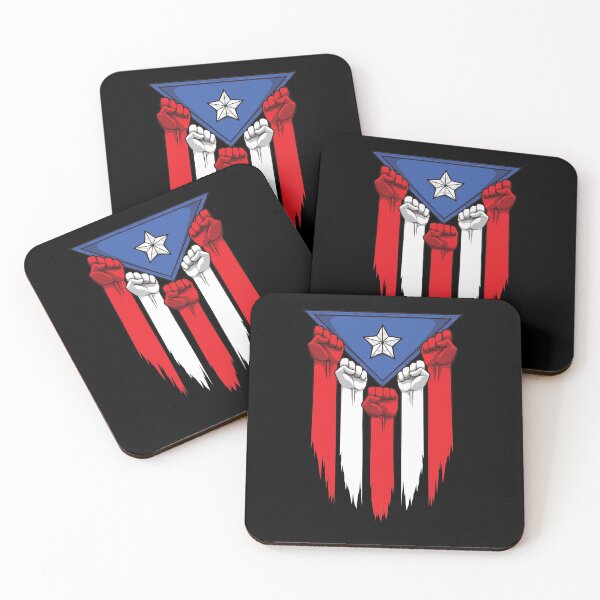 Item preview, Puerto Rico Flag - Boricua Raised Fists designed and sold by anziehend.