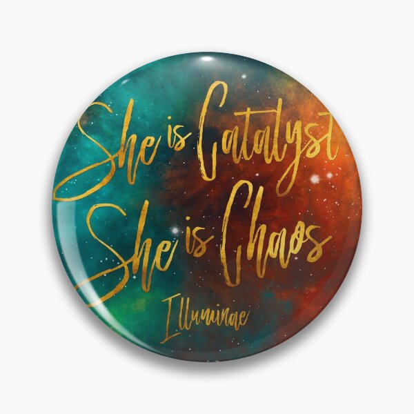 Item preview, She is catalyst. She is chaos.  Illuminae designed and sold by literarylifeco.