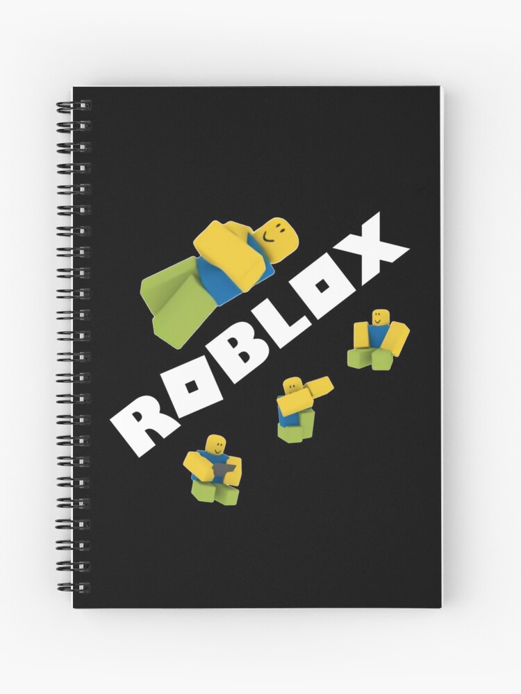 Roblox Noob Spiral Notebook By Nice Tees Redbubble - roblox team poster by nice tees redbubble