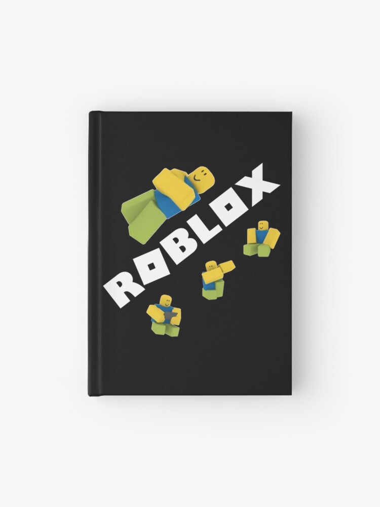 Roblox Noob Hardcover Journal By Nice Tees Redbubble - making noobs embarrassed in roblox