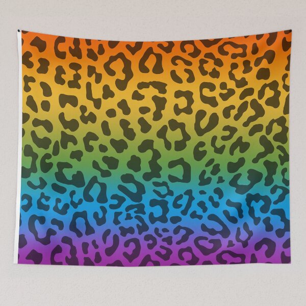 Item preview, LGBTQ Rainbow Leopard Pride Animal Pattern designed and sold by merchninja.