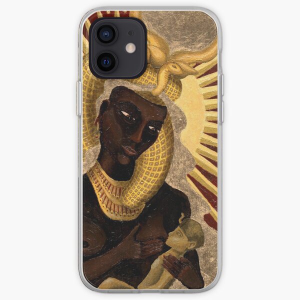 Goddess Isis and Horus iPhone Soft Case