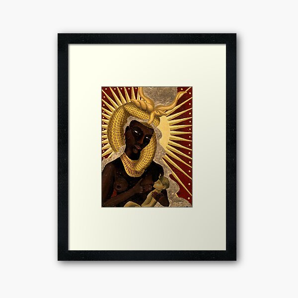 Item preview, Goddess Isis and Horus designed and sold by Nic Phillips Sacred Art.