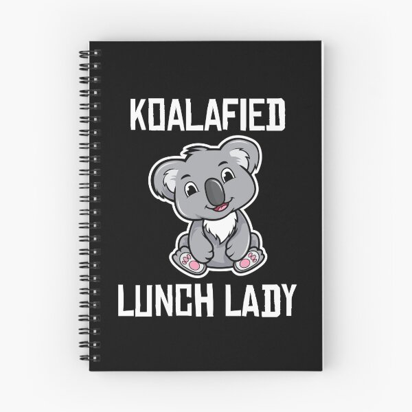 Item preview, Koalafied Lunch Lady Funny Koala Lover School Cafeteria Lady Retirement Gift designed and sold by WYGSTORE.