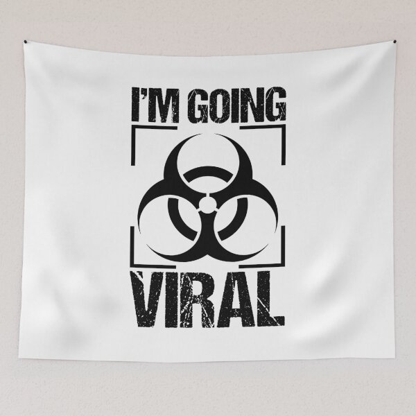 Item preview, I'm going viral Virus Symbol designed and sold by BornDesign.