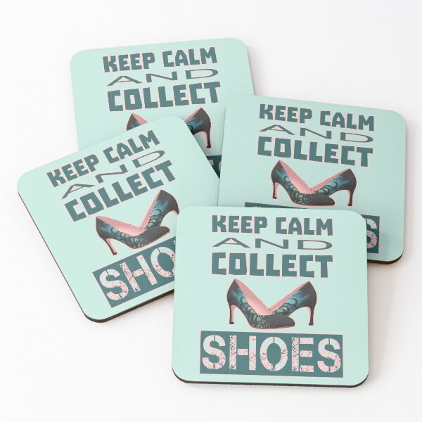 Item preview, keep calm an collect shoes designed and sold by cglightNingART.