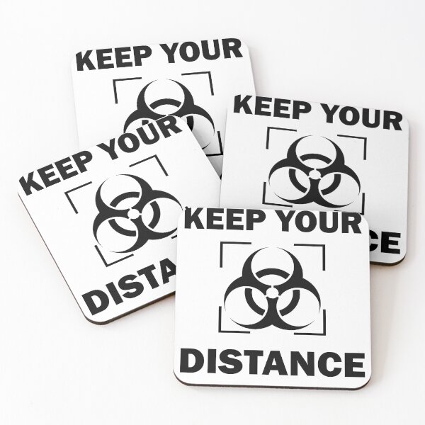 Item preview, Keep Your Distance Virus Symbol designed and sold by BornDesign.