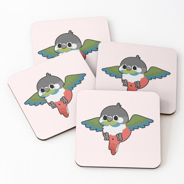 Item preview, Flying Conure - Crimson-Bellied designed and sold by blirbos.